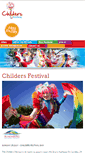 Mobile Screenshot of childersfestival.com.au